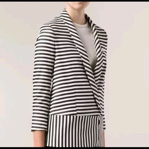 Veronica Beard Striped Cardigan Jacket Size 4